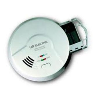 Universal Security Instruments 120 Volt AC Hardwired Carbon Monoxide and Natural Gas Alarm with Battery Backup MCN108