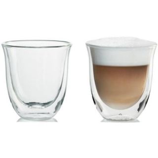 DeLonghi 2.5 oz. Cappuccino Glass (2 Pack) 5513214601