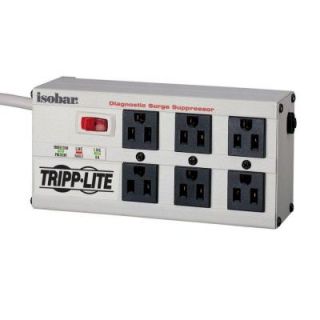 Tripp Lite Isobar 6   6 ft. Cord with 6 Outlet Strip ISOBAR6ULTRA