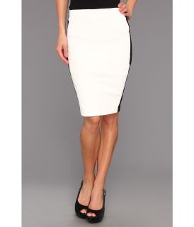 Type Z Kambria Fitted Pencil Skirt Womens Skirt (White)