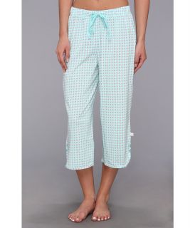 Karen Neuburger Pool Party knCool Crop Pant Womens Pajama (Blue)