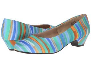 Soft Style Angel II Womens 1 2 inch heel Shoes (Blue)