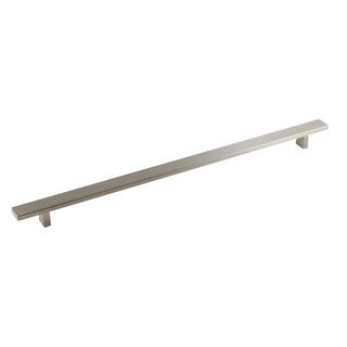 Contemporary 20 inch Stainless Steel finished Rectangular Bar Cabinet Handle (case Of 5)