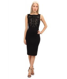 DSQUARED2 Cotton Compact Jersey Dress Womens Dress (Black)