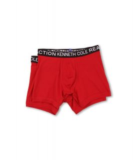 Kenneth Cole Reaction 2 Pack Boxer Brief Mens Underwear (Red)
