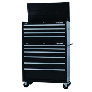 Husky 40 in. W 10 Drawer Tool Chest and Cabinet Set HTC404 HMT406
