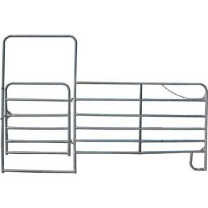 Diamond Head 12 ft. x 5 ft. Corral Panel with Gate PCP BD