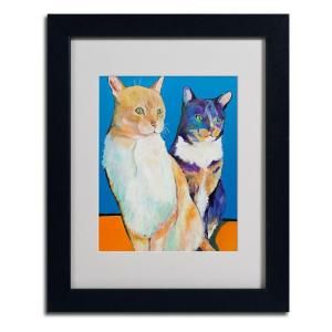 Trademark Fine Art 11 in. x 14 in. Dos Amores Matted Framed Art PS106 B1114MF