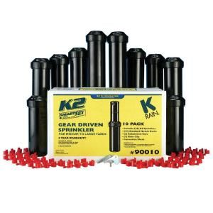 K Rain 5 in. K2 Gear Drive Sprinklers (10 Pack) 90010