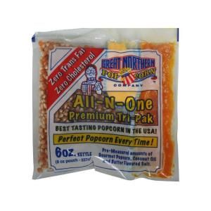 Great Northern 6 oz. All In One Popcorn (Pack of 24) 4105