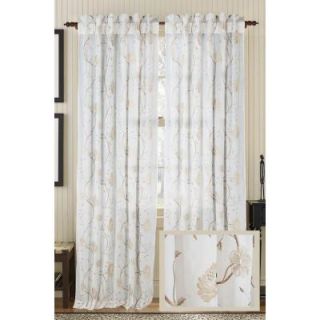 Fine Living Regal Cotton Org Beige Rod Pocket Curtain 166