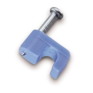 Gardner Bender Low Voltage Category 3 and 5 Polyethylene Data Cable Staples  Blue (300 Pack) PTP 250JT