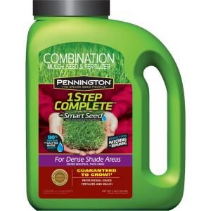 Pennington 3 lb. 1 Step Complete for Dense Shade Areas with Smart Seed, Mulch, Fertilizer 118023