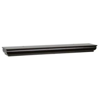 Home Decorators Collection 4 in. D x 23 in. L x 1 3/4 in. H Espresso Floating Ledge HDCAA24E