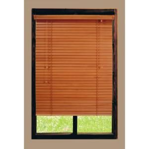 Home Decorators Collection Golden Oak 2 in. Basswood Blind, 64 in. Length (Price Varies By Size) 12032