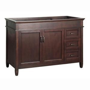 Foremost Ashburn 48 in. W x 21.625 in. D x 34 in. H Vanity Cabinet Only in Mahogany ASGA4821DR