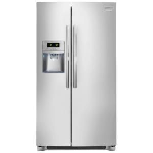 Frigidaire Professional 26 cu. ft. Side by Side Refrigerator in Stainless Steel FPHS2699PF