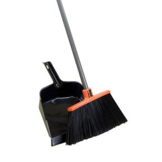 HDX 15 in. All Purpose Large Angle Broom with Dust Pan 754 441HDXRM