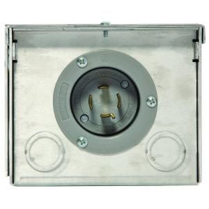Generac 20 Amp Raintight Aluminum Power Inlet Box 6342