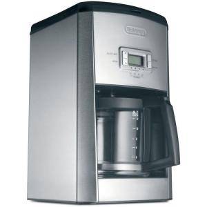 DeLonghi 14 Cup Programmable Coffee Maker in Stainless Steel DC514T