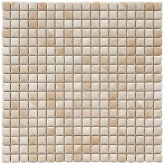 Merola Tile Rustica Mini Perla Bone 12 in. x 12 in. x 6 mm Porcelain Mosaic Floor and Wall Tile FCP96RPE