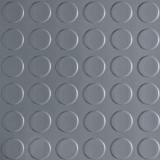 G Floor Industrial Polyvinyl 9 ft. x 44 ft. Coin Grade Slate Grey Garage Floor Cover and Protector GF85CN944SG