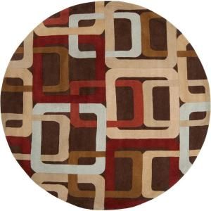 Artistic Weavers Michael Brown 9 ft. 9 in. Round Area Rug MCL 7106