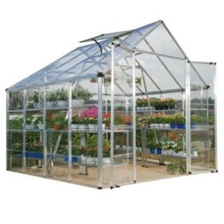 Palram 8 ft. 4 in. x 8 ft. 2 in. Polycarbonate Greenhouse 701371