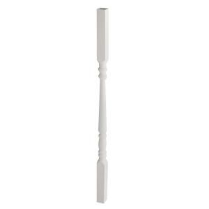 Trex Transcend 30.375 in. Classic White Colonial Spindles (16 Per Box) 5457560