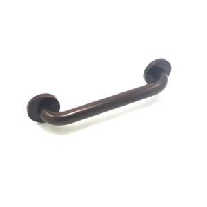 WingIts Premium 12 in. x 1.25 in. Polyester Painted Stainless Steel Grab Bar in Oil Rubbed Bronze (15 in. Overall Length) WGB5YS12ORB