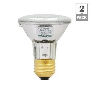 Sylvania 39 Watt Halogen PAR20 Flood Light Bulb (2 Pack) 16645