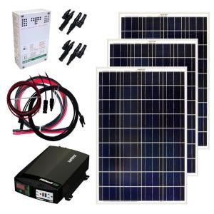 Grape Solar 300 Watt Off Grid Solar Panel Kit GS 300 KIT