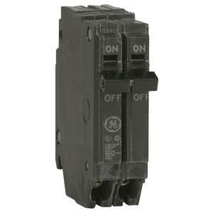GE Q Line 20 Amp 1 in. Double Pole Circuit Breaker THQP220