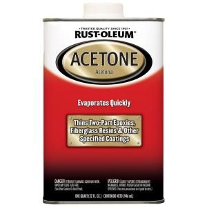 Rust Oleum Automotive 1 Qt. Acetone (4 Pack) 248667