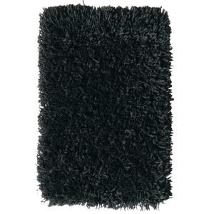 Home Decorators Collection Ultimate Shag Black 8 ft. x 10 ft. Area Rug 2987870210