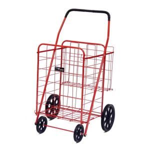 Easy Wheels Jumbo Plus Shopping Cart in Red 012RD