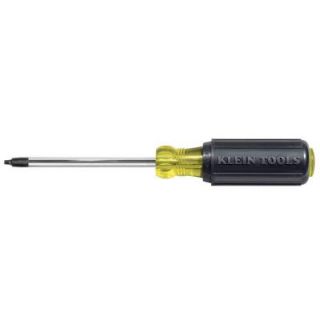 Klein Tools Cushion Grip No.2 Square Recess Tip Screwdriver with Round Shank 662