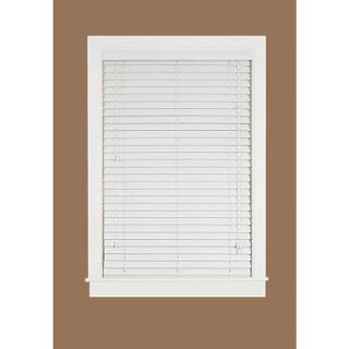 Madera Falsa White 2 in. Faux Wood Plantation Blind, 64 in. Length (Price Varies by Size) MF3264WH02