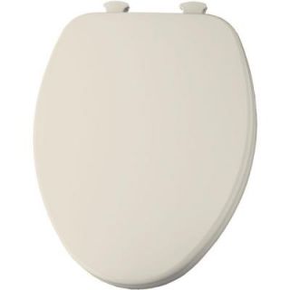Lift Off Elongated Closed Front Toilet Seat in Biscuit 585EC 346