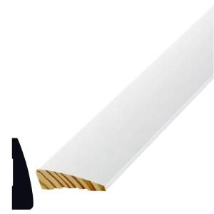 Alexandria Moulding WM 316 11/16 in. x 2 1/4 in. Primed Finger Jointed Pine Casing 0W316 90192C SW