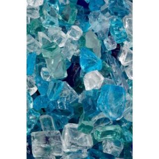 FireCrystals 50 lbs. Caribbean Sway Fire Glass Value Pak 12020