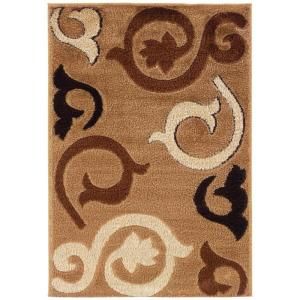 United Weavers Brant Wheat 6 ft. 7 in. x 9 ft. 10 in. Area Rug 390 20211 710
