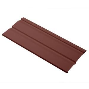Cellwood Dimensions Double 4.5 in. x 24 in. Dutch Lap Vinyl Siding Sample in Russet Red DID45SAMPLE 290