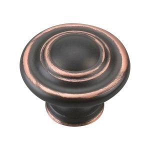 Richelieu Hardware Traditional 1 3/4 in. Brushed Oil Rubbed Bronze Cabinet Knob BP880BORB