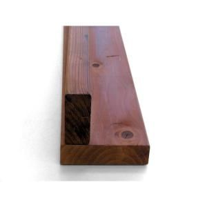 2 in. x 8 in. x 10 ft. Construction Common Redwood Lumber 713746