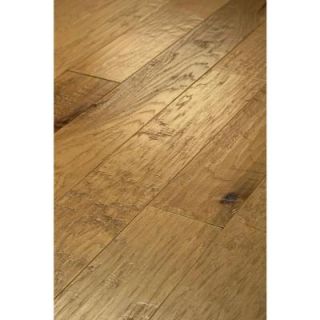 Shaw 3/8 x 5 in. Hand Scraped Western Hickory Desert Gold Engineered Hardwood DH77700144