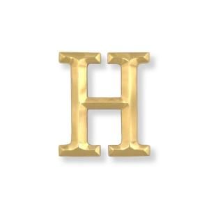 Michael Healy Solid Brass Letter H Monogram Door Knocker MHMH1