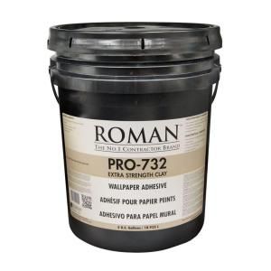 ROMAN PRO 732 5 gal. Extra Strength Wallcovering Adhesive 010005