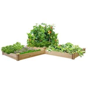 Greenes Fence Two Tiers Dovetail Raised Garden Bed RC4T4S24B