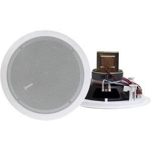 Pyle 6.5 in. 250 Watt 2 Way In Ceiling Speaker with 70 Volt Transformer PD IC60T